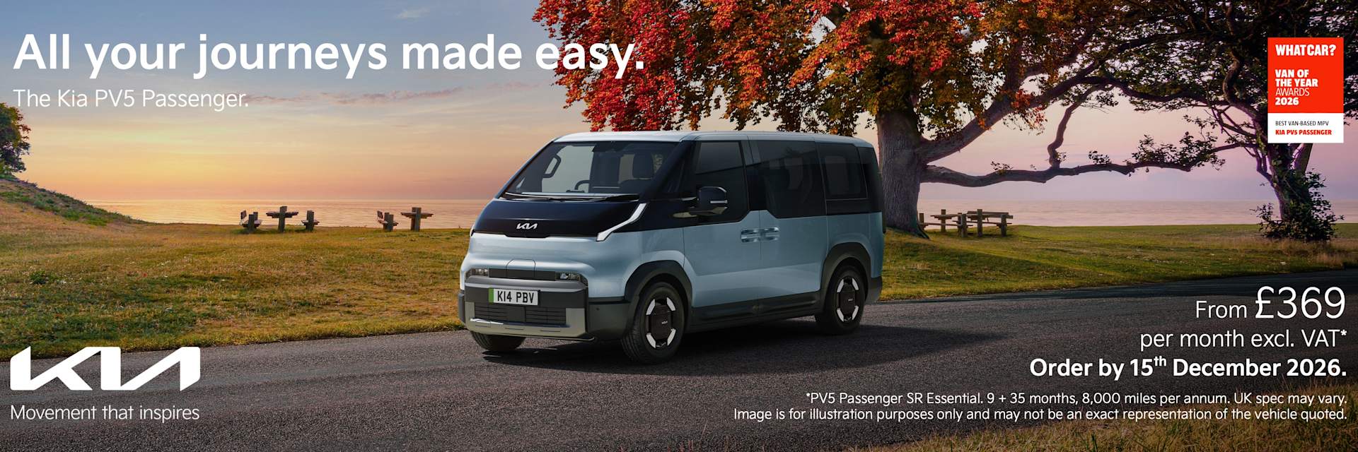 Q4 Kia PV5 Passenger Offer