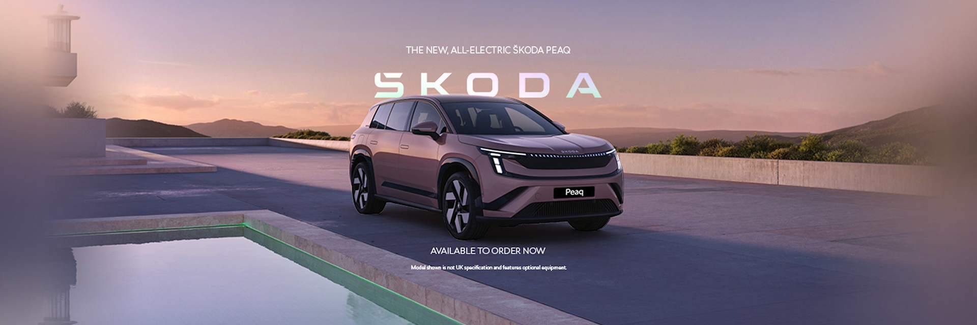 The new, All-electric Škoda Peaq now available to order.