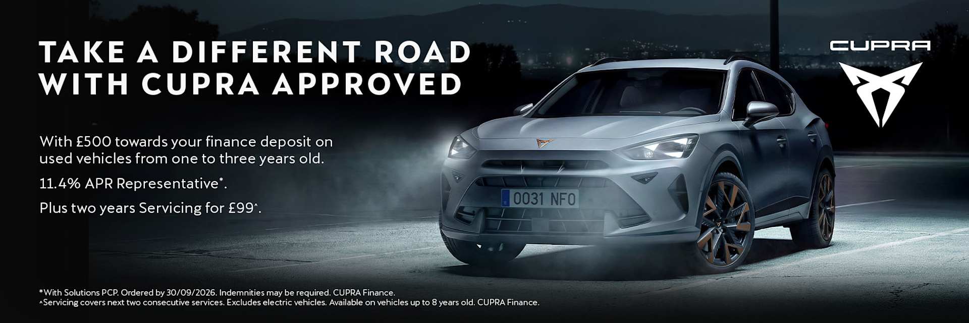 CUPRA Approved 1-3 Q3