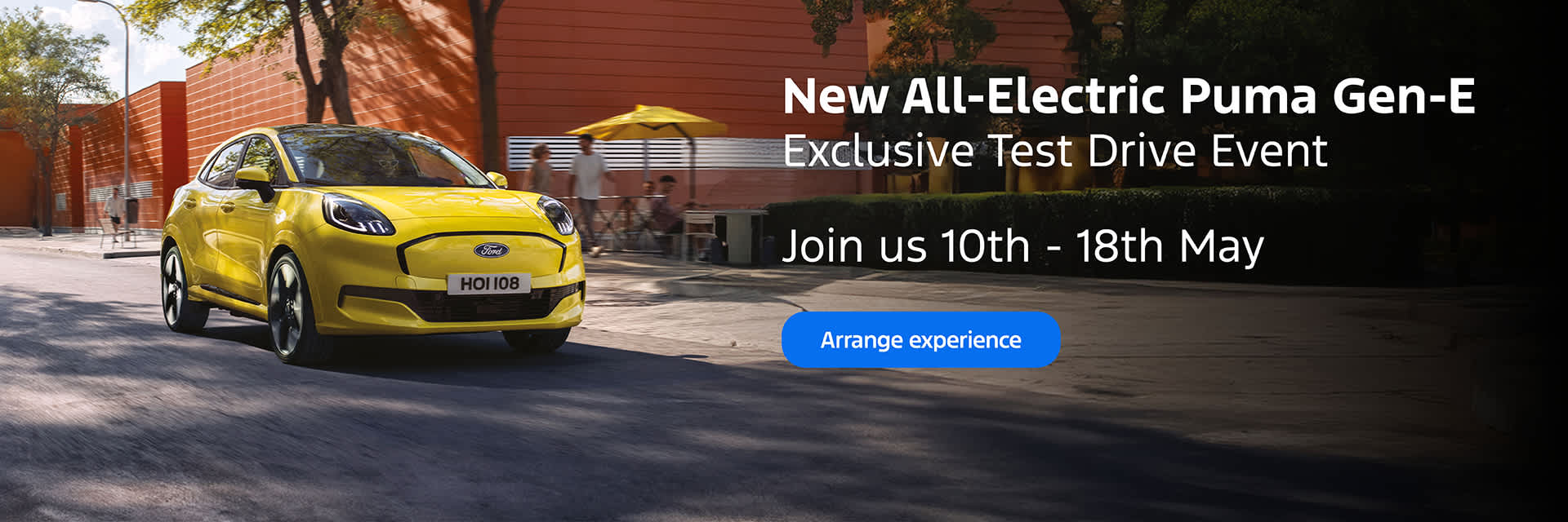 New All-Electric Ford Puma Gen-E Exclusive Test Drive Event