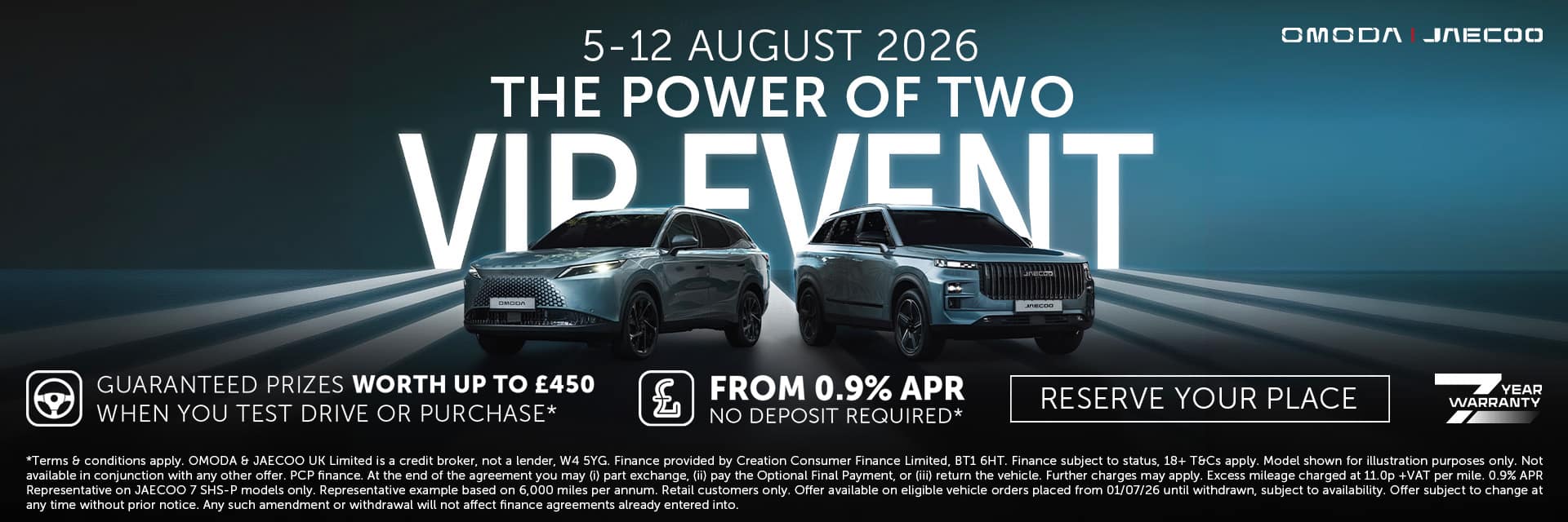 Q3 VIP Power of Two Event