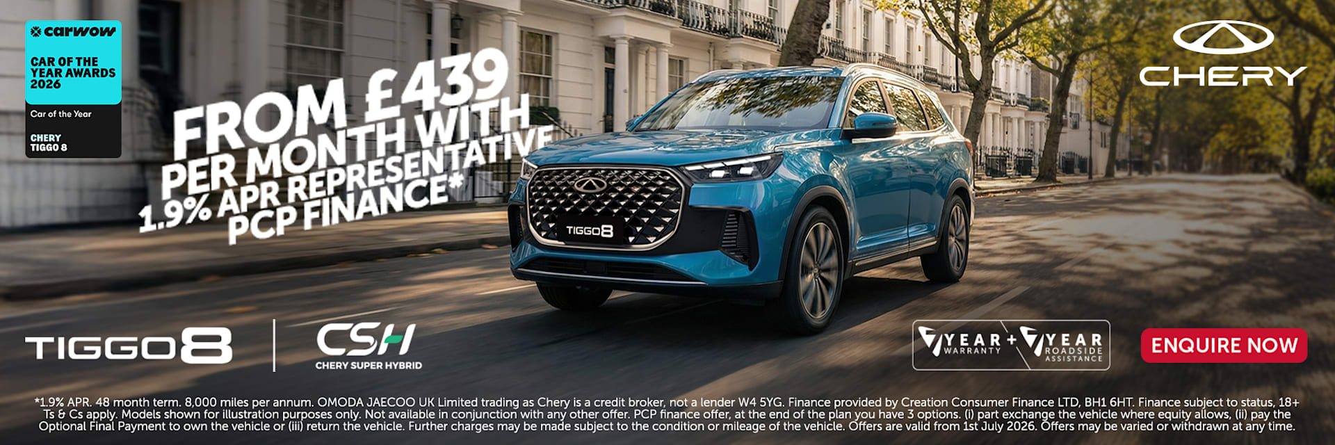 CHERY TIGGO 8 CSH
