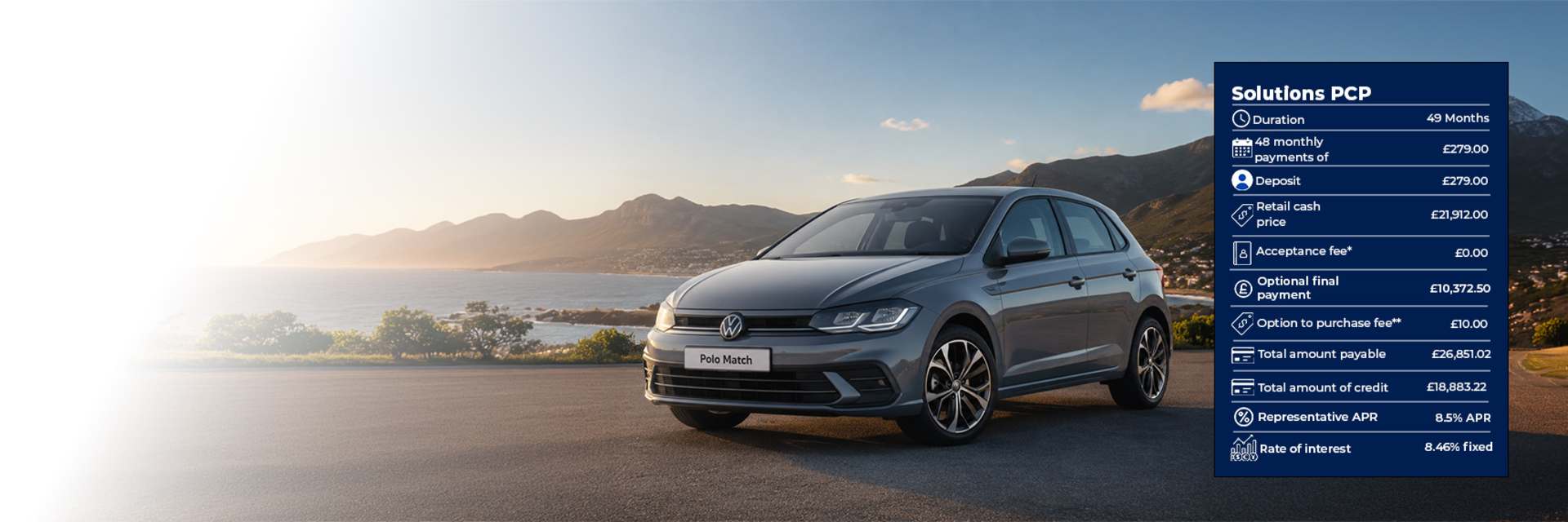 A New Volkswagen Polo
