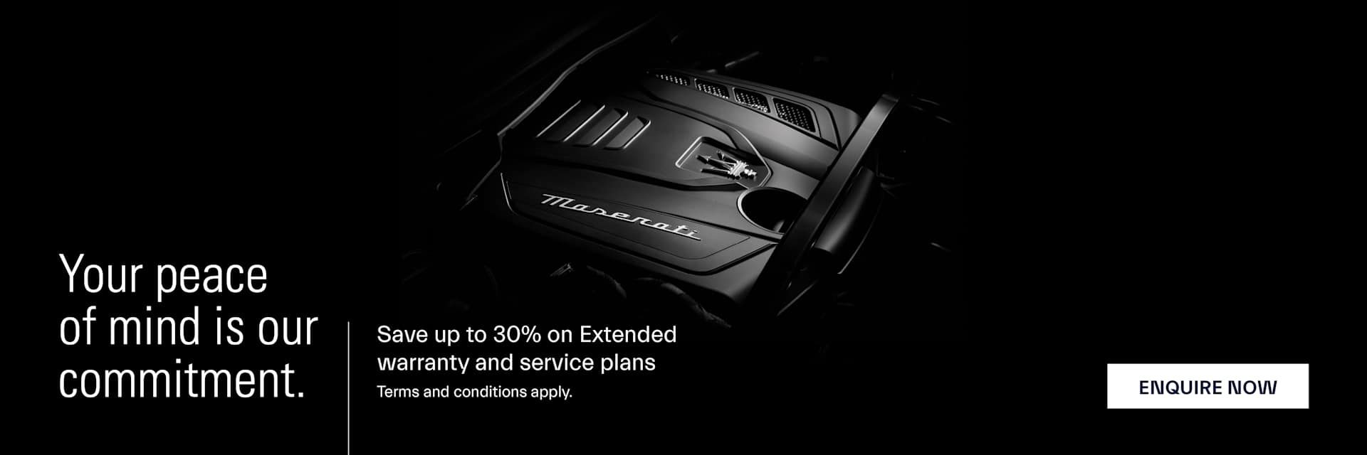 Maserati Extended Warranty Offer
