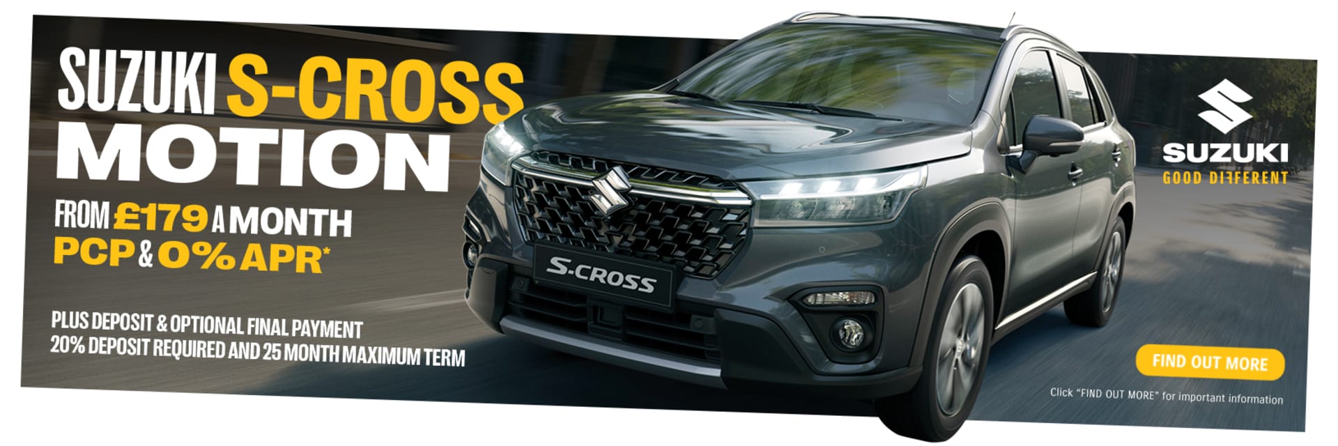 New Suzuki S-CROSS offer