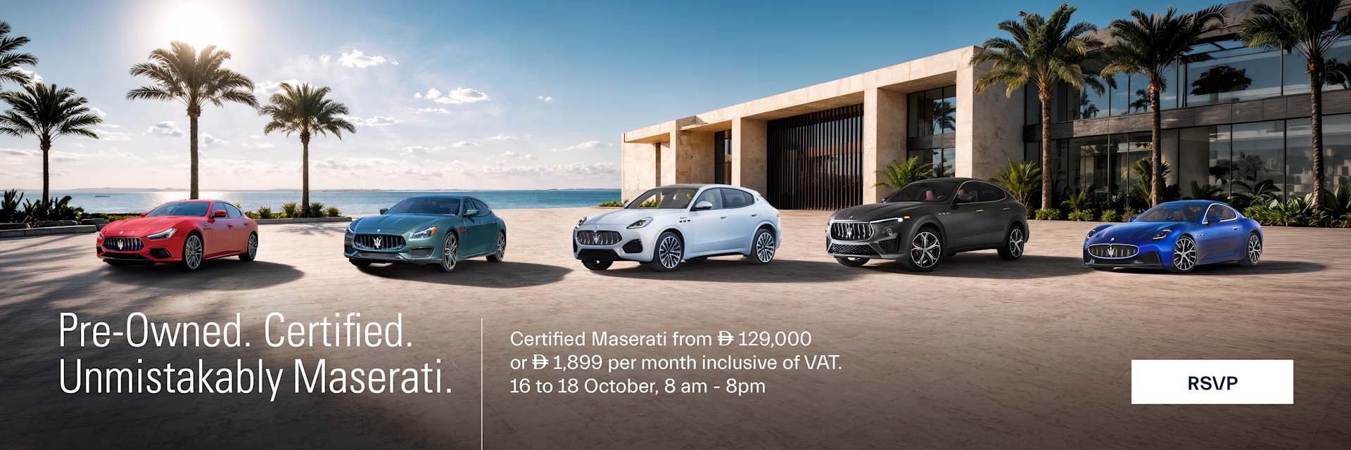 Maserati POC Sale Event