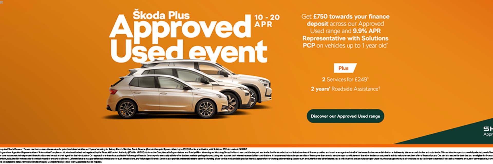 Skoda Plus Approved Used Event