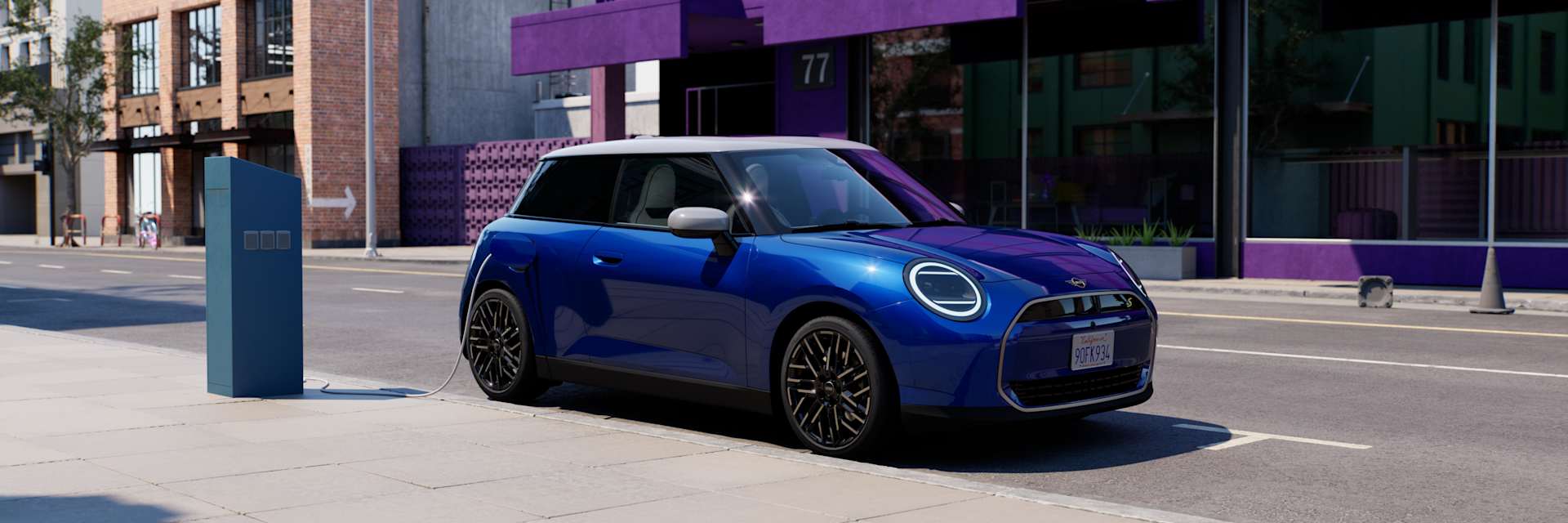 ALL-ELECTRIC MINI COOPER E CLASSIC.