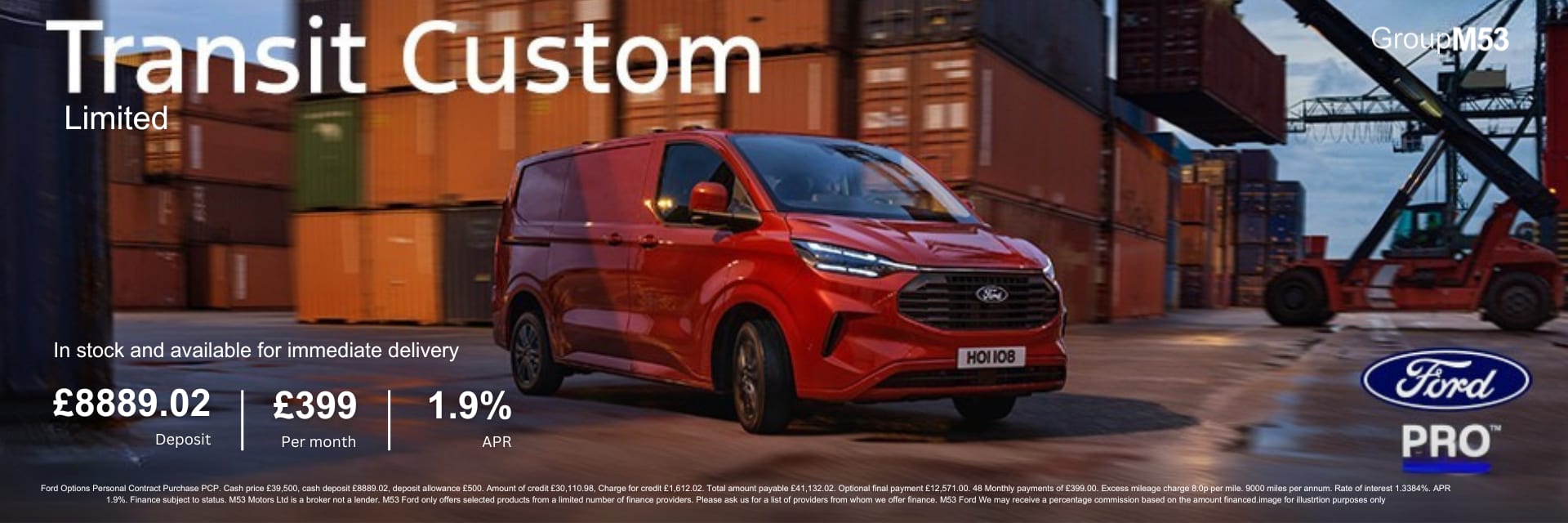 All-New Transit Custom STOCK OFFER