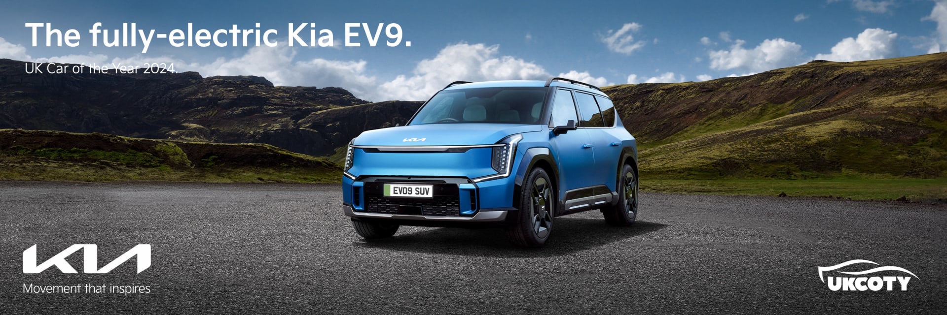 The fully-electric Kia EV9 - Car of the Year 2024