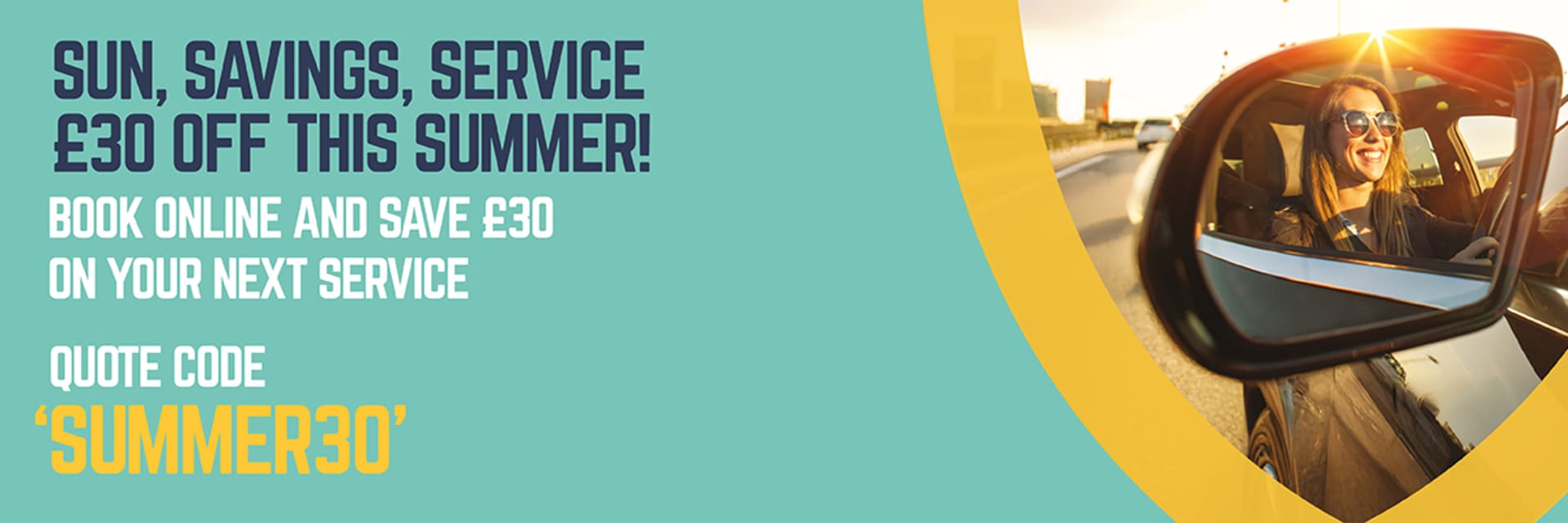 Save £30 on Summer Servicing