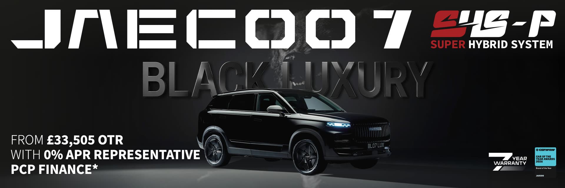 JAECOO 7 Black Luxury Q3