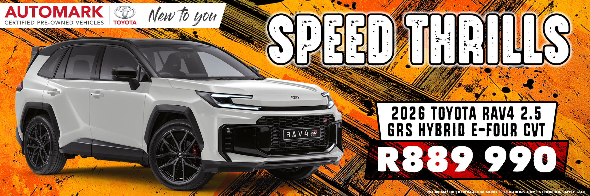 2026 Toyota RAV4 2.5 GR-Sport Hybrid CVT