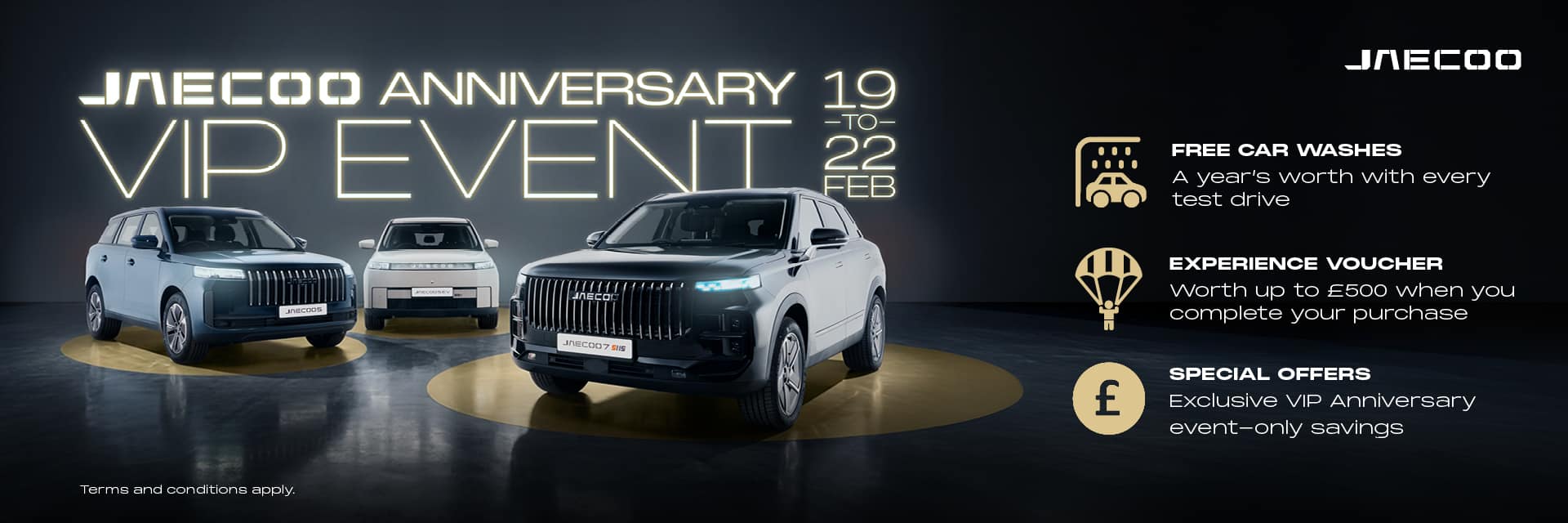 JAECOO ANNIVERSARY VIP EVENT