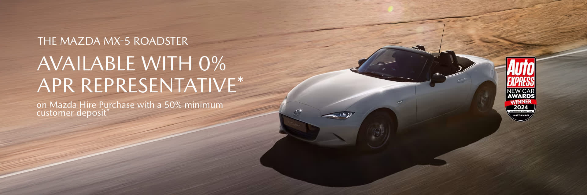 Mazda MX-5 0% APR Representative
