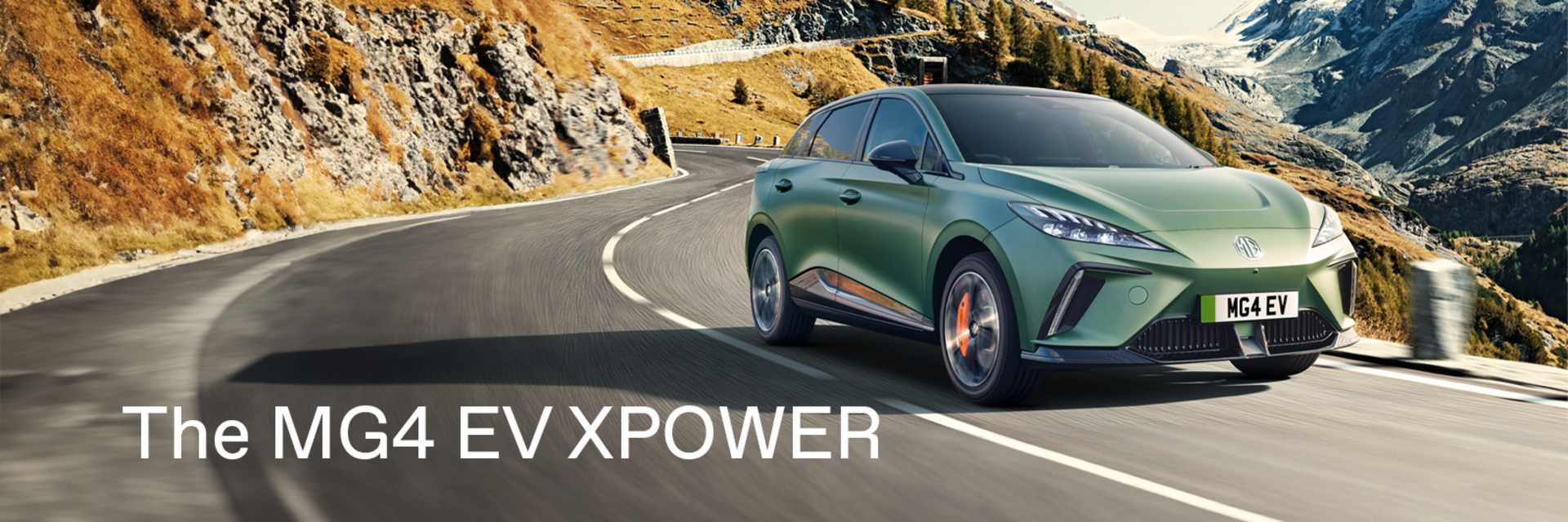 The MG4 EV XPOWER at RRG MG Stockport