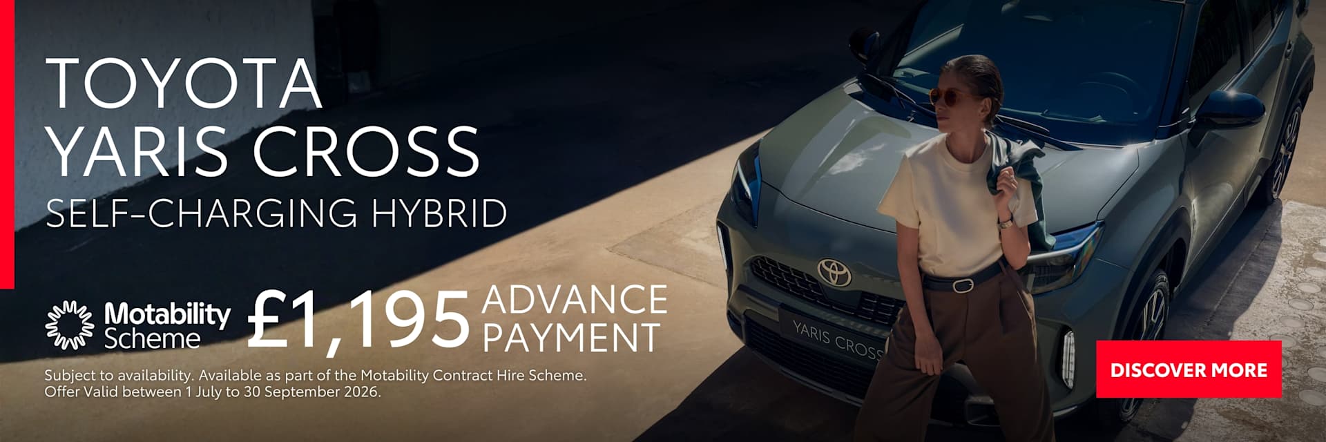 Toyota Yaris Cross Motability 