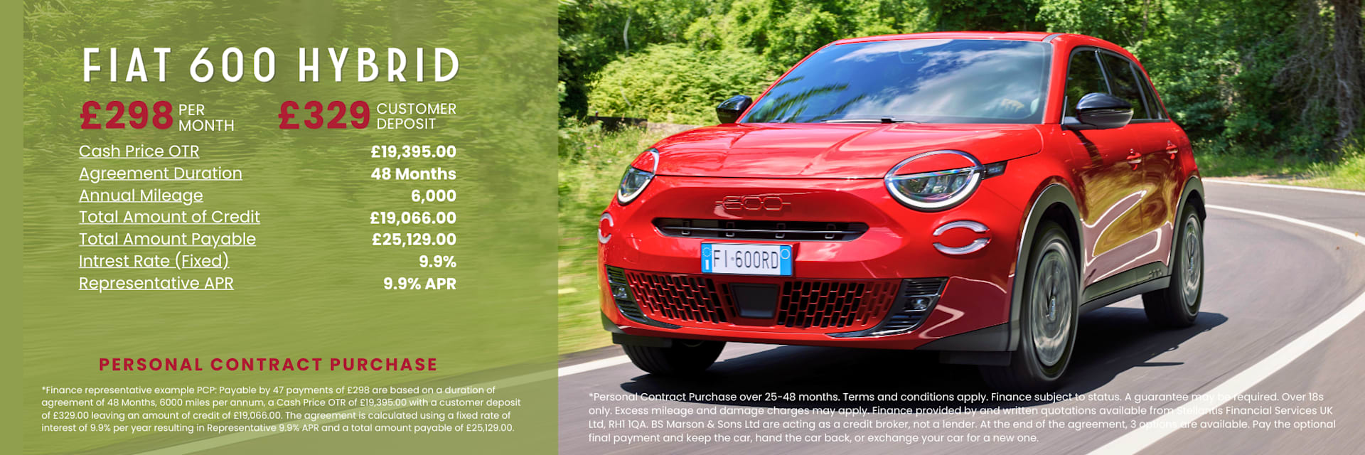 2025 Q4 Dec Fiat 600 Hybrid