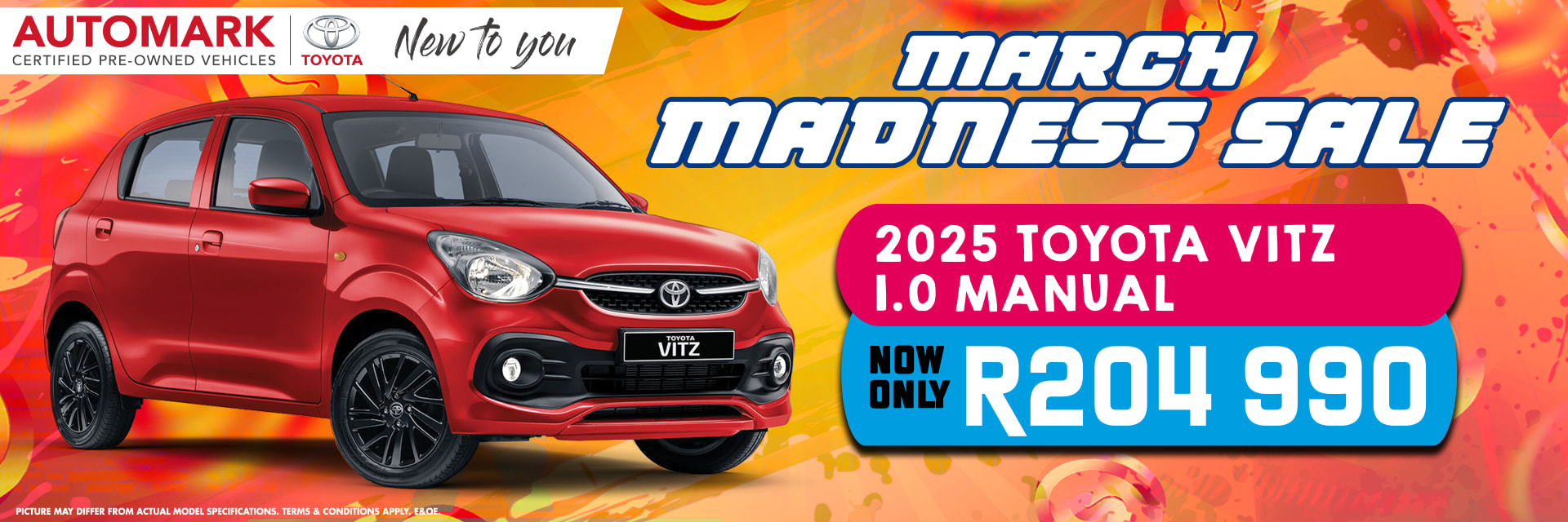2025 Toyota Vitz 1.0 Manual