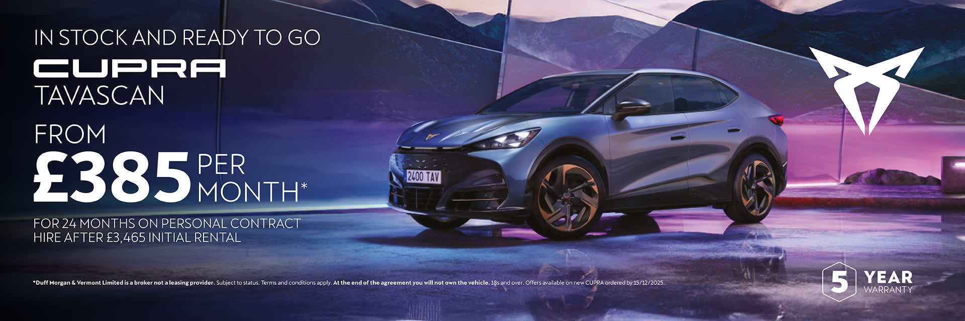CUPRA TAVASCAN PCH