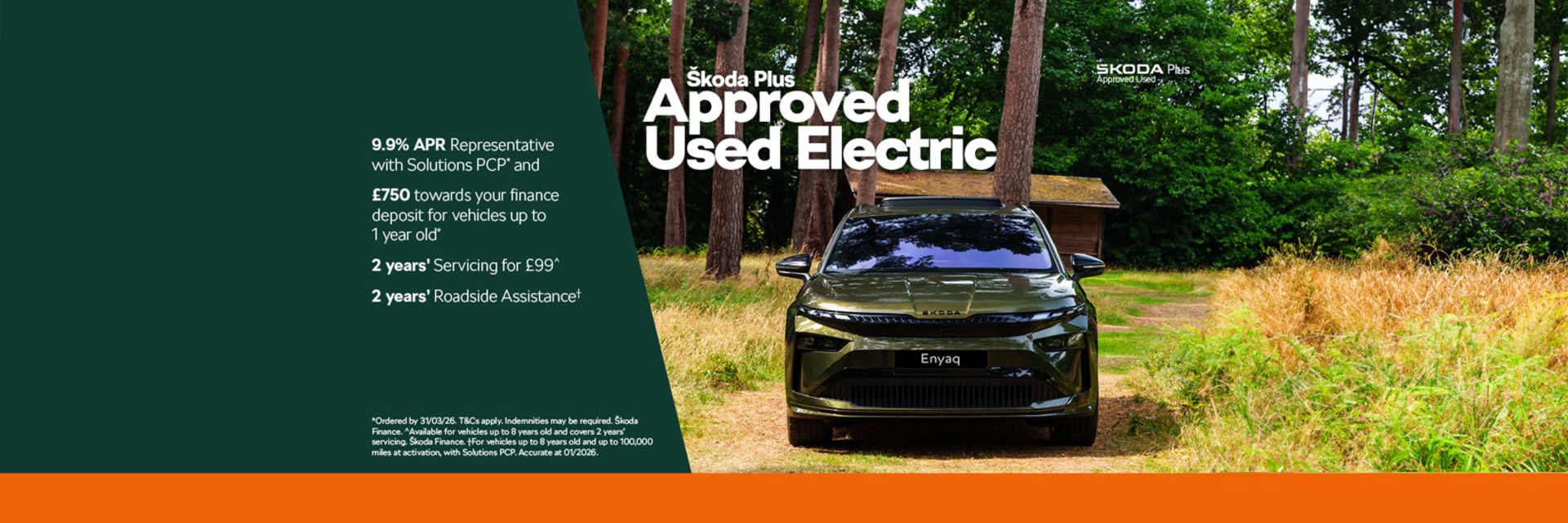 0-1 Years Old Škoda Plus Approved Used Electric PCP Offer