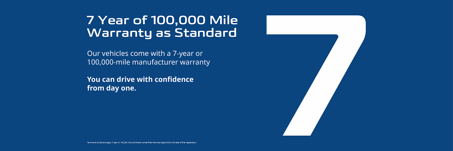 7 Year Warranty