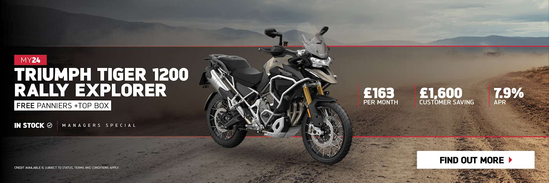 TRIUMPH TIGER 1200 RALLY EXPLORER