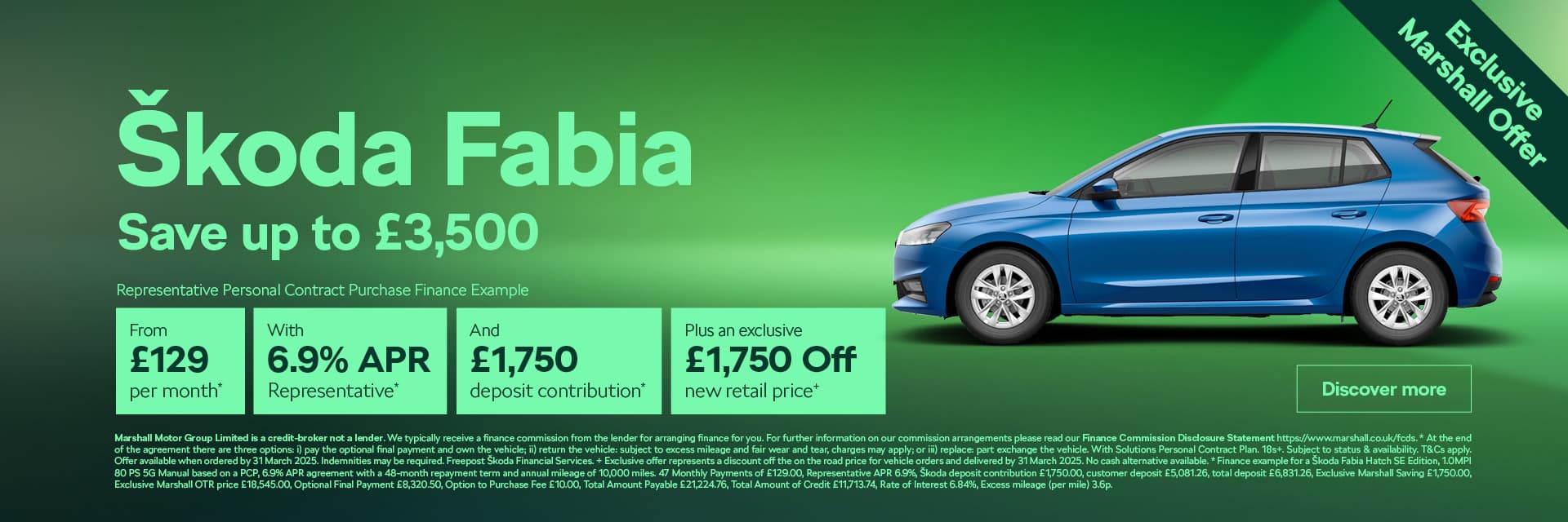 Škoda Fabia offers