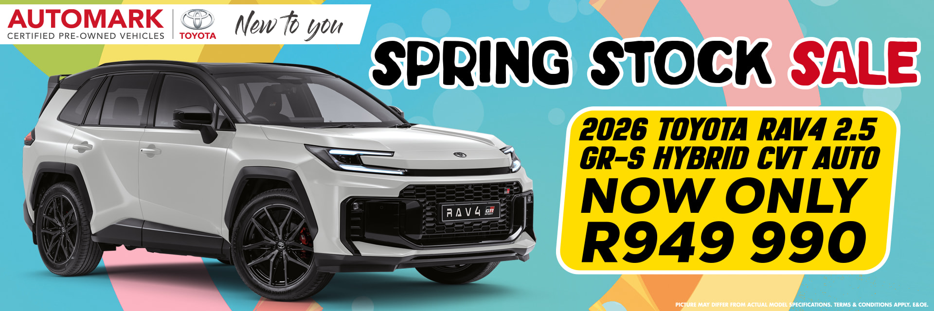 2026 Toyota RAV4 2.5 GR-Sport Hybrid CVT