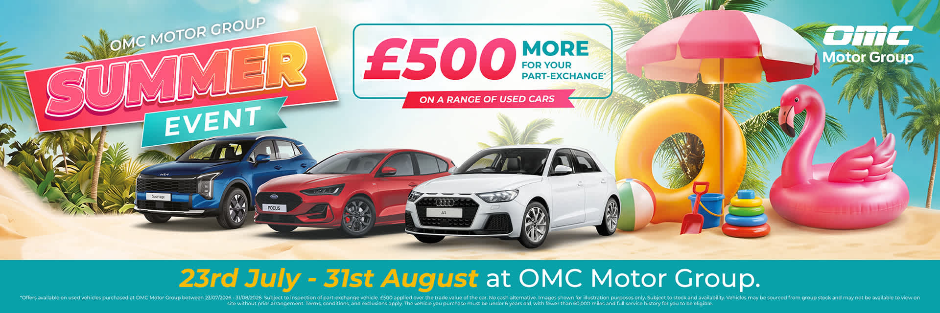 Used Car Summer Event