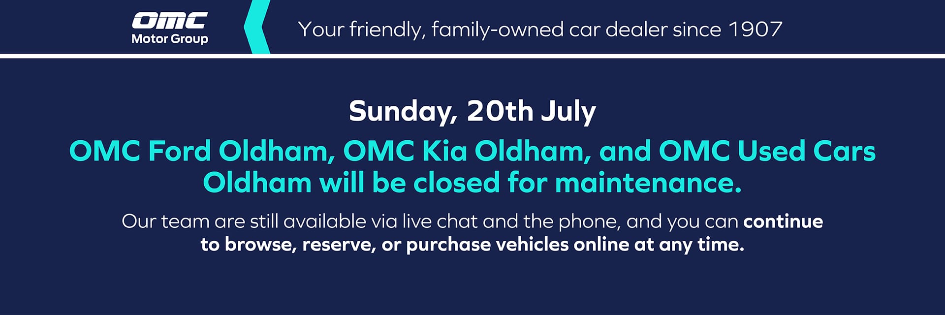 Sunday 20th July