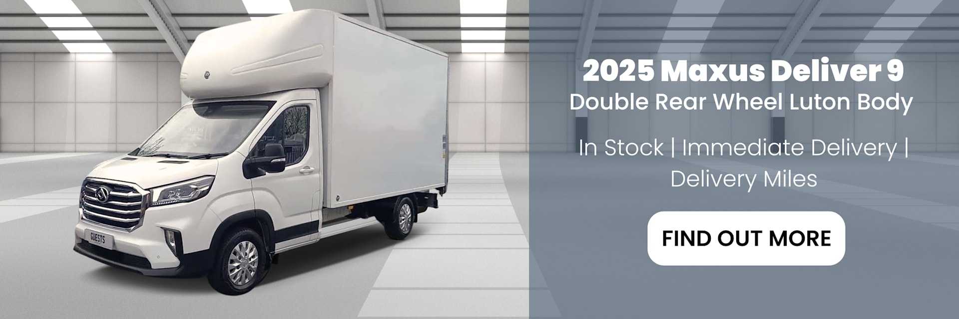 Maxus Deliver 9 Luton Body