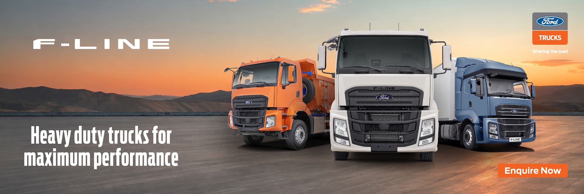 Ford Trucks Line up