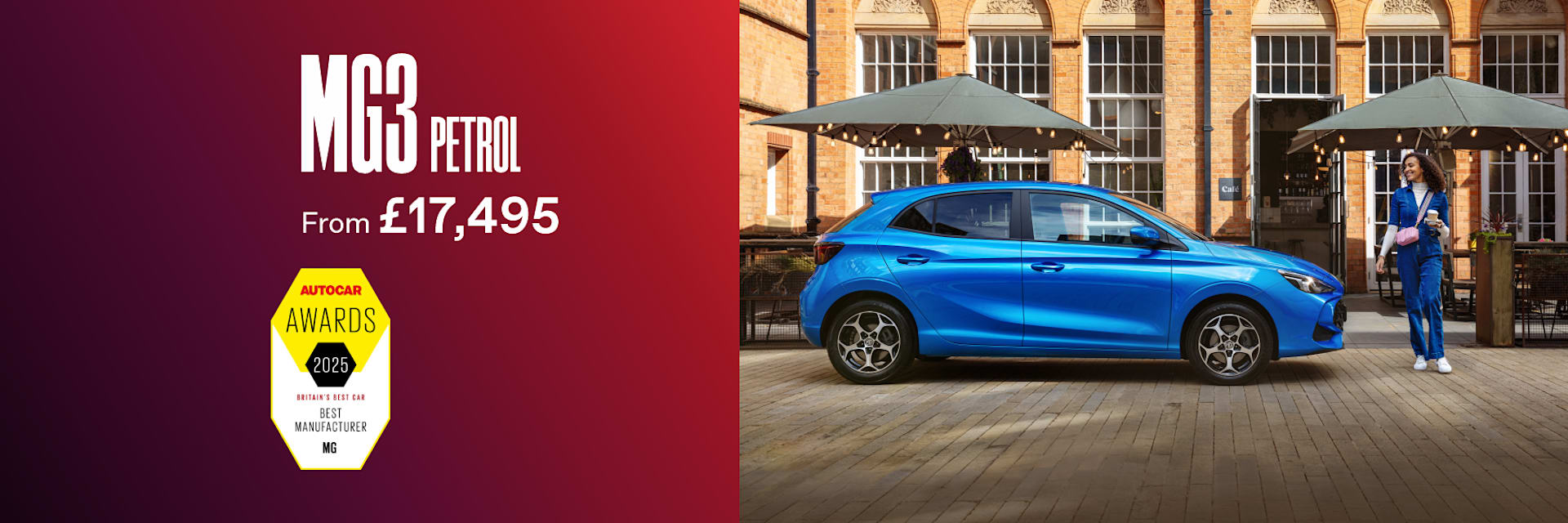 MG3 from £17,495