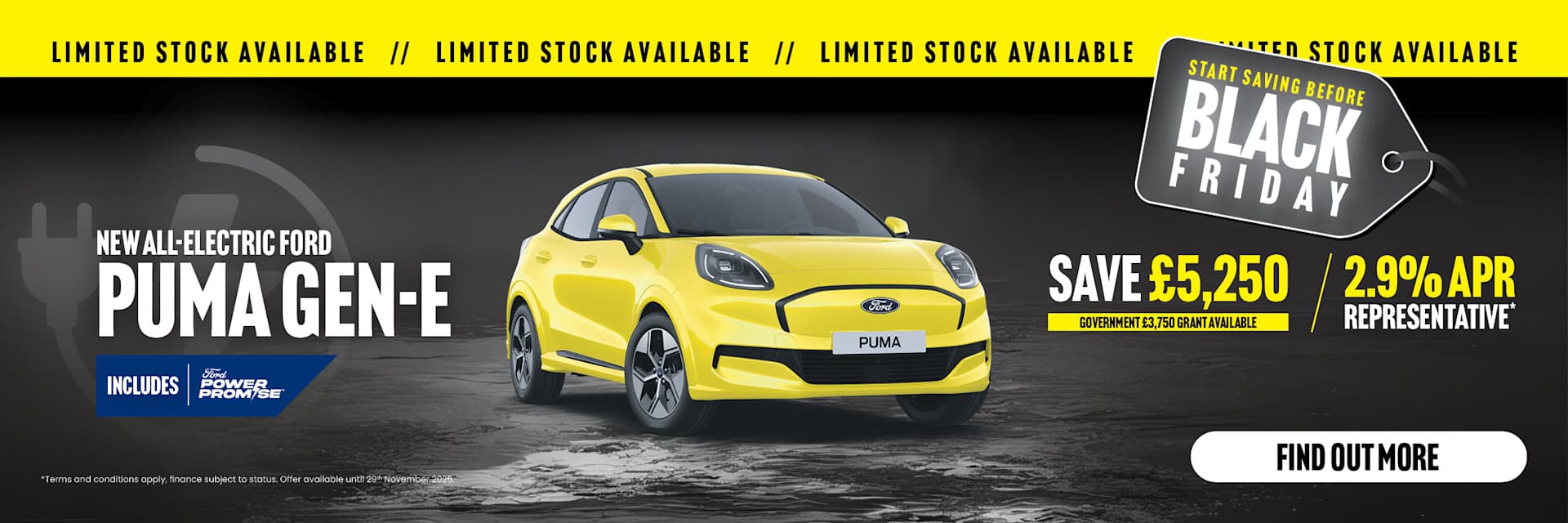 Ford Puma Gen-E Select Q4 Offer 
