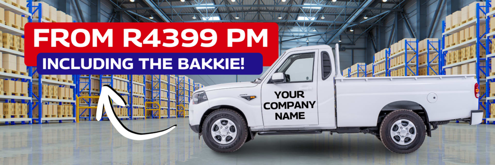 Single Cab From R4 399pm 