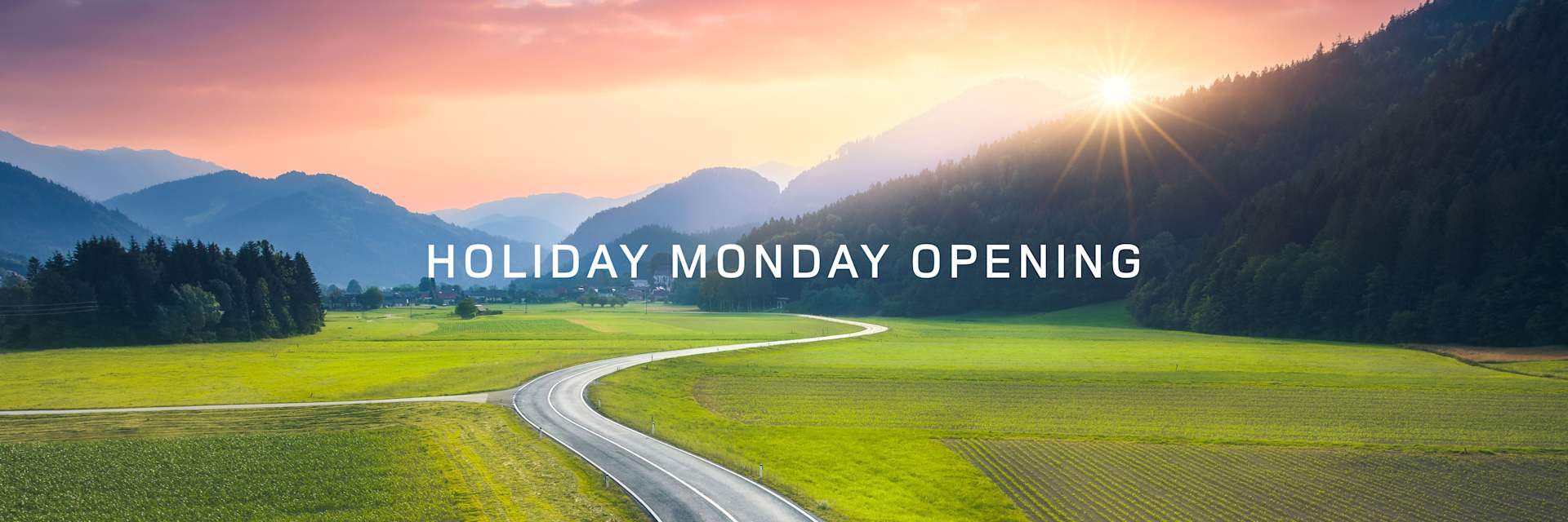 BANK HOLIDAY MONDAY MAY