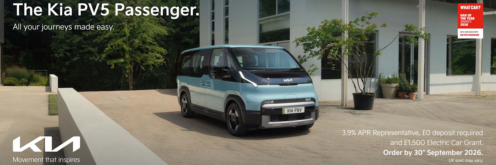 Kia PV5 Passenger PCP