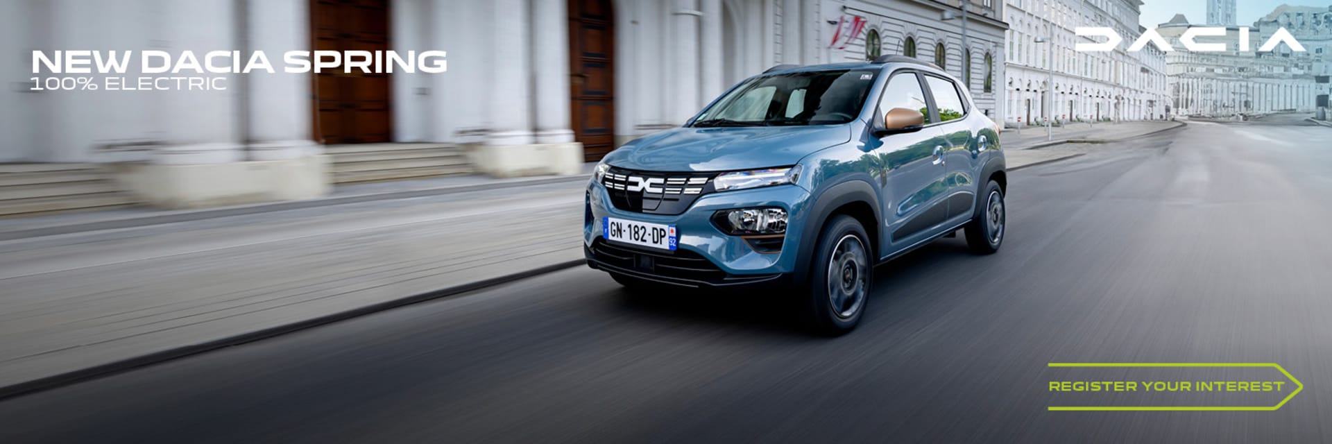 Dacia Spring EV is coming-Register your interest