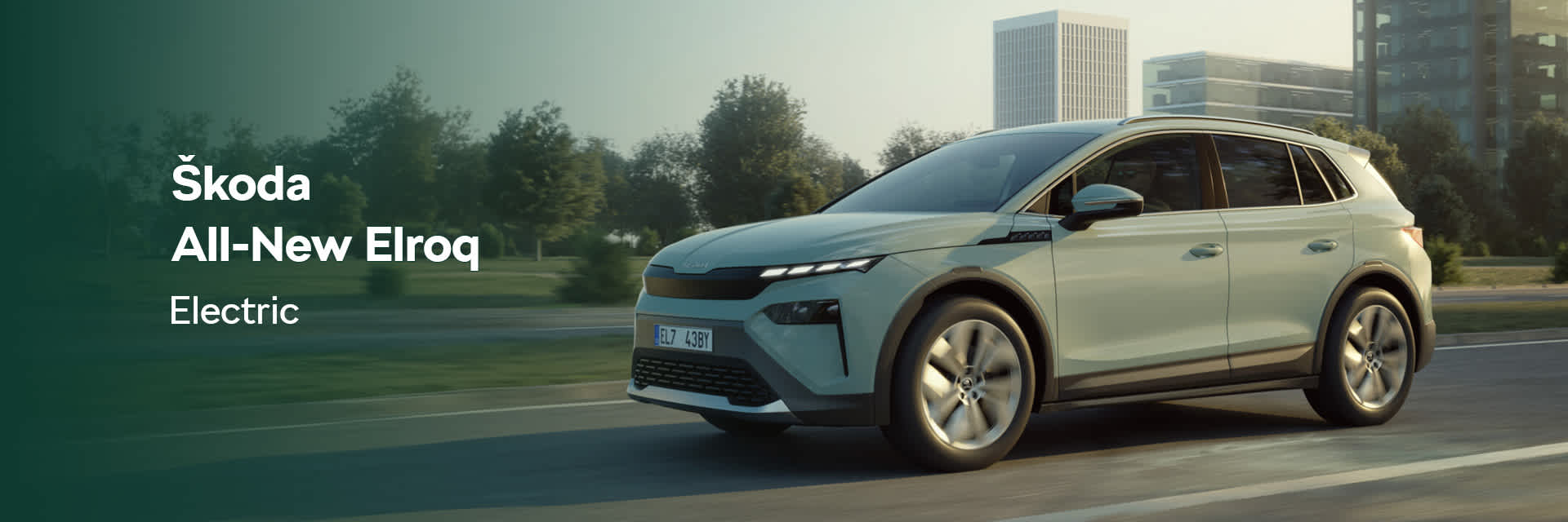 The new Electric Škoda Elroq