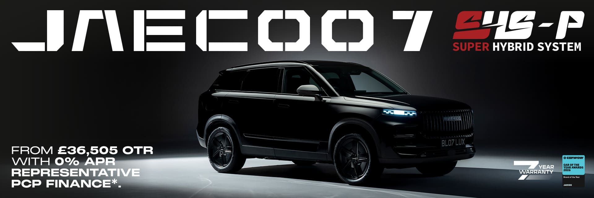 Jaecoo 7 Black Luxury