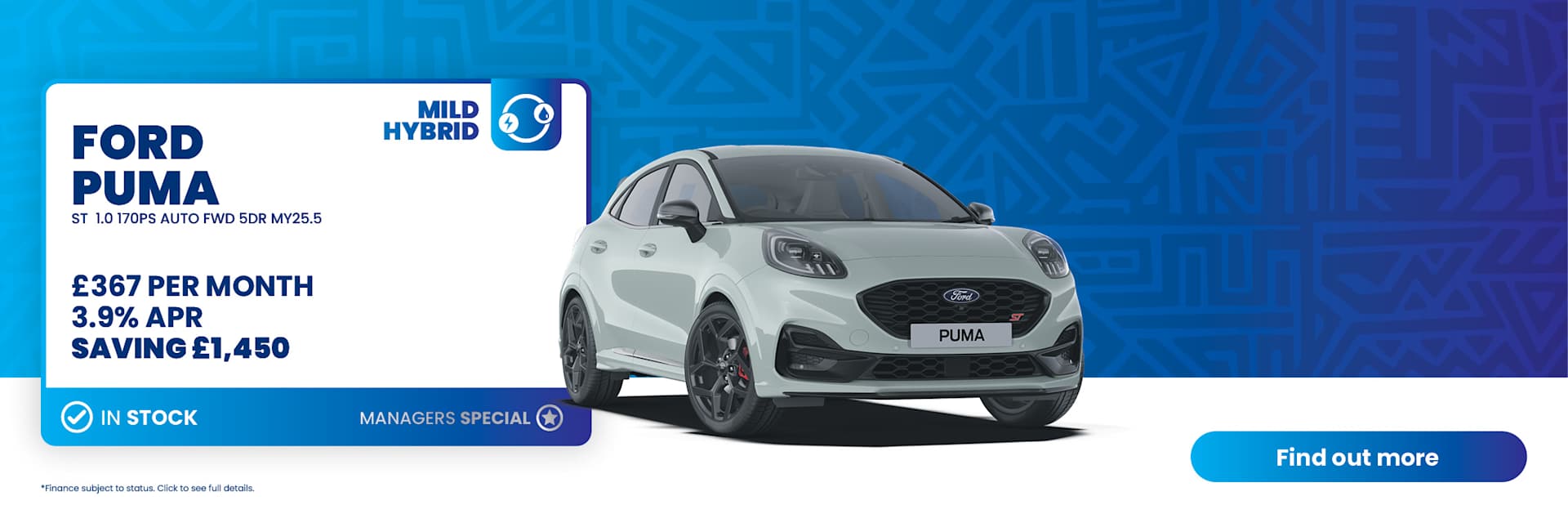 Ford Puma Q2 24 Offer 