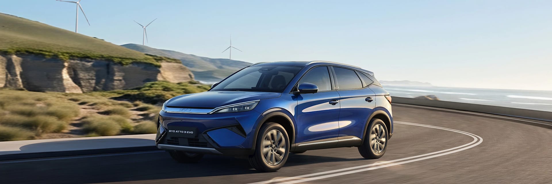 BYD Atto 3 EVO driving