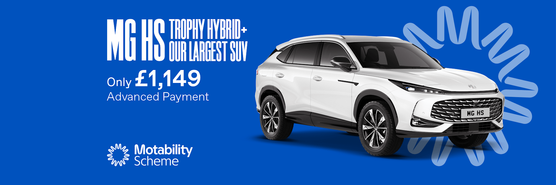The Motability Scheme - MG HS Trophy Hybrid+