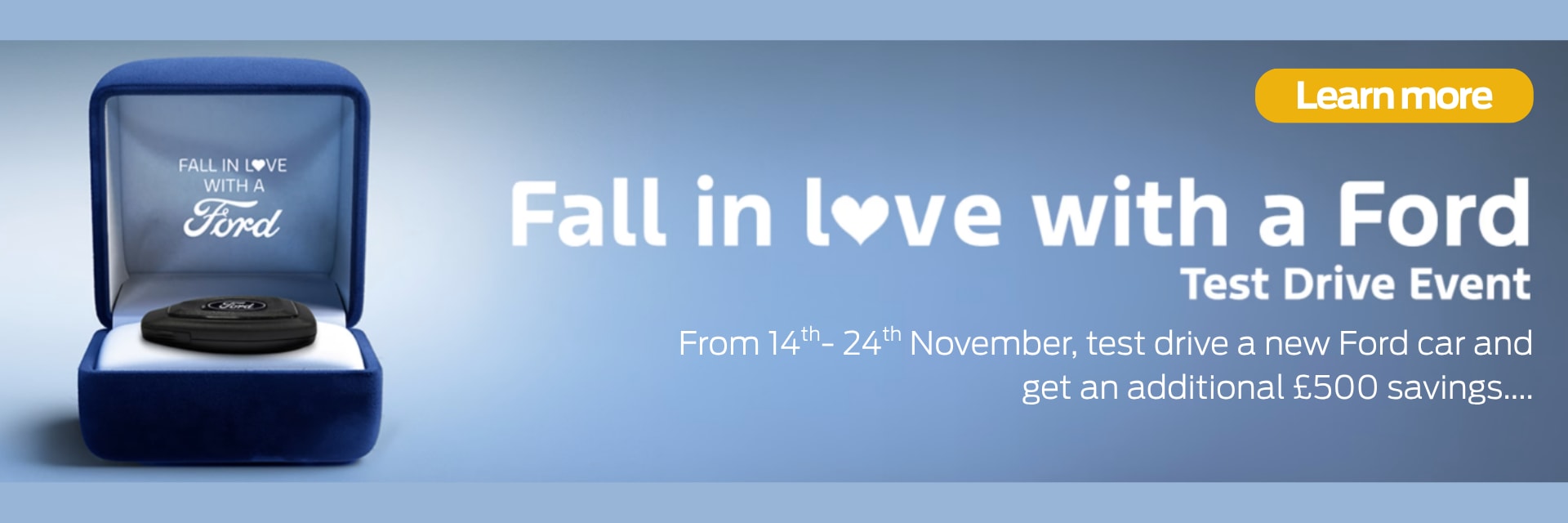 Fall in Love with a Ford Again