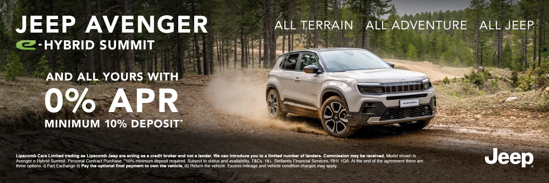 Jeep Avenger E-Hybrid Summit
