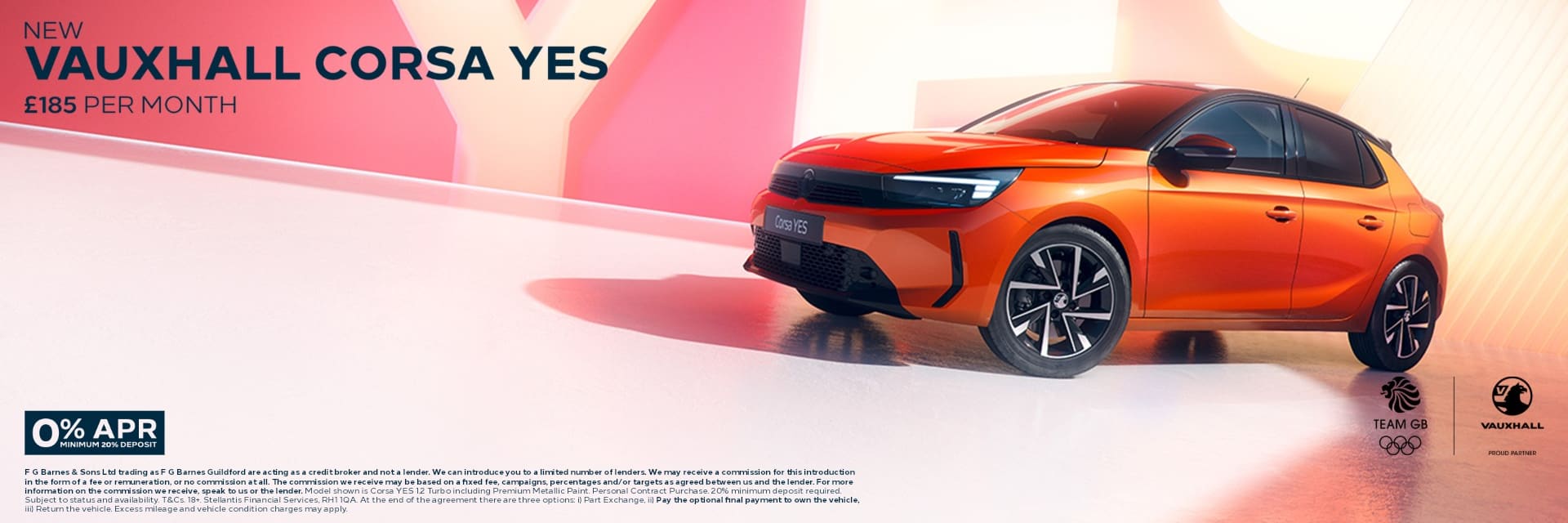Corsa YES PCP offer