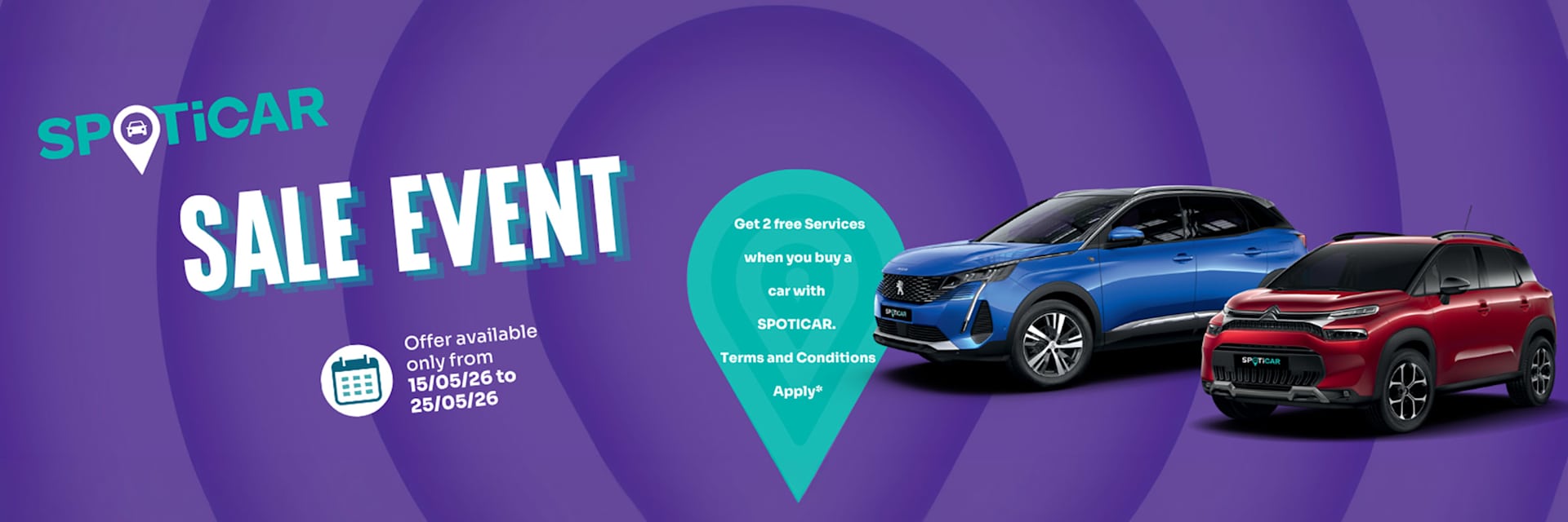 SPOTICAR PEUGEOT USED CAR EVENT