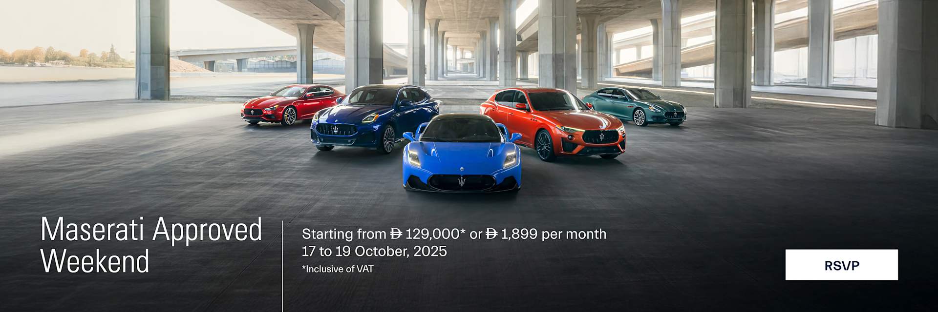 Maserati Sale Event