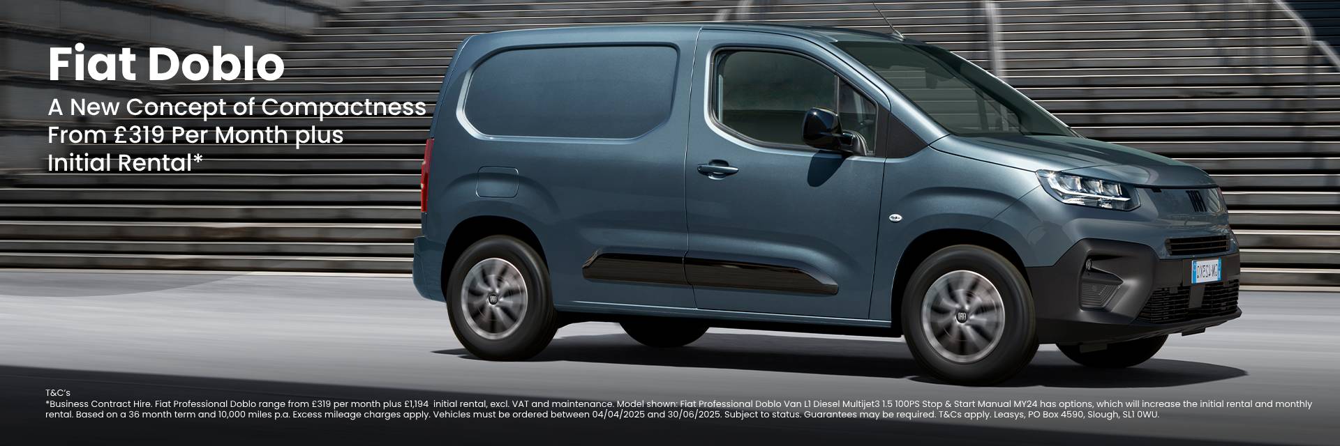 Fiat Doblo From £319 Per Month